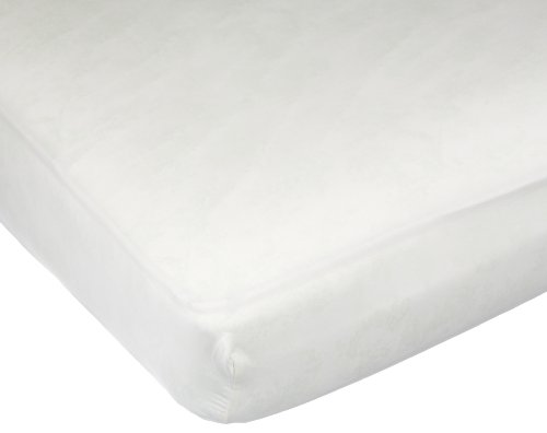 Carters Easy Fit Sateen Crib Fitted Sheet - Soft Baby Crib Sheet in Ecru | Perfect for Nursery, Daycare & Travel | Breathable & Washable Cotton Blend