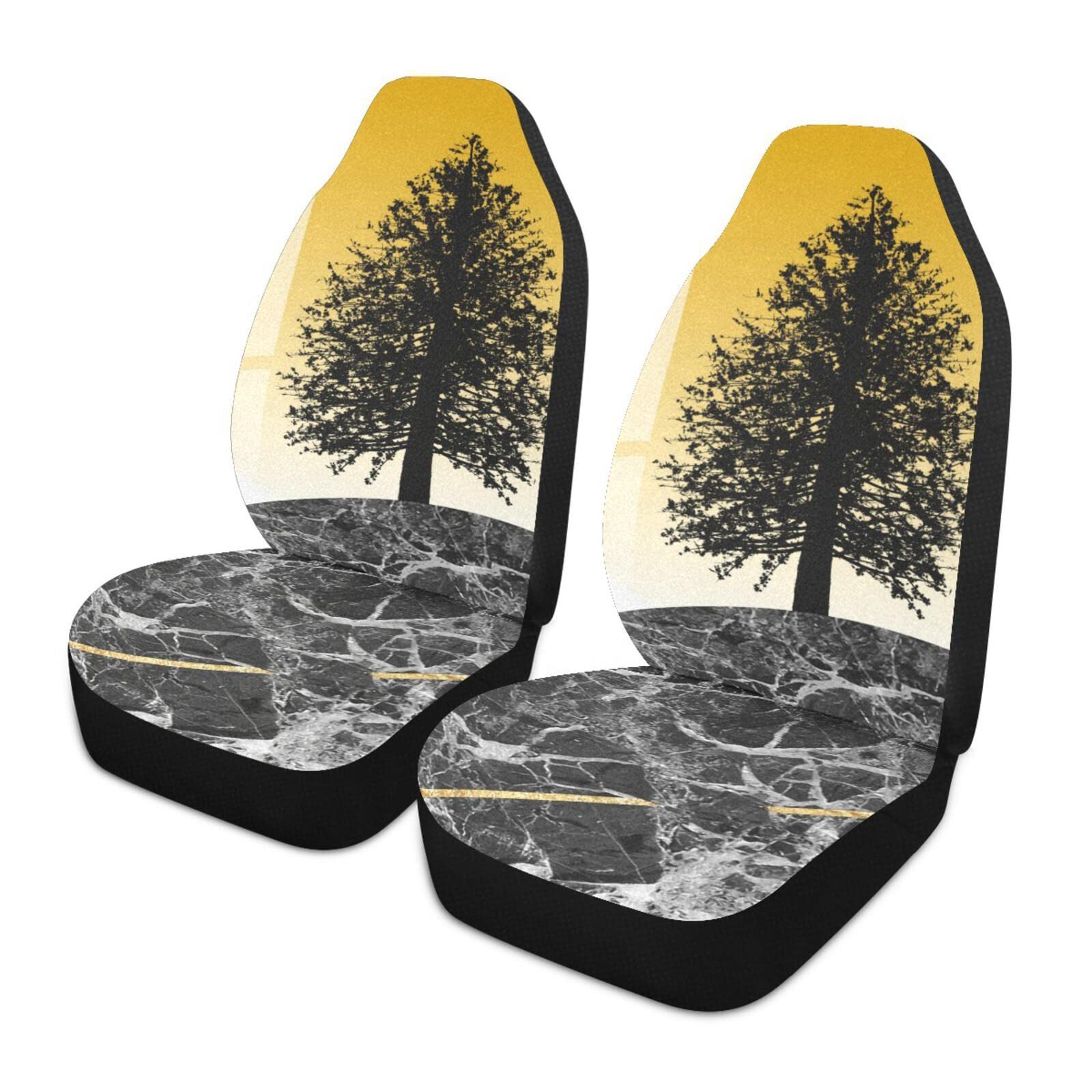 SWEETOP Universal Car Seat Covers Set - Breathable Front & Rear Seat Protectors with Steering Wheel Cover & Shoulder Pads | Premium Auto Interior Accessories for Sedans, SUVs & Trucks | Perfect for Daily Commute, Road Trips & Family Travel