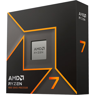 AMD Ryzen™ 7 9700X 3.8GHz-5.5GHz 8-Core Desktop Processor - High Performance CPU for Gaming, Streaming & Content Creation