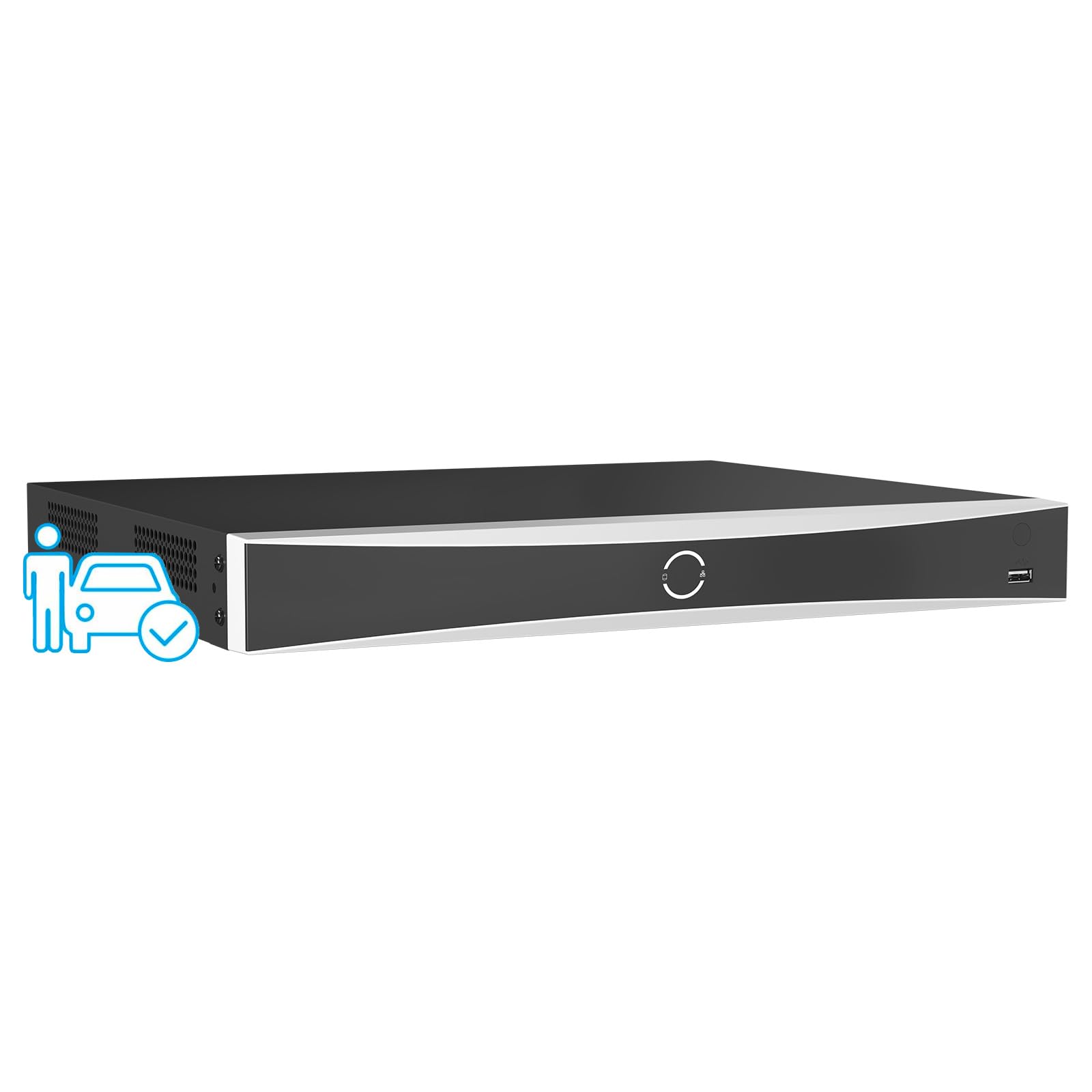 Anpviz 4K 32 Channel H.265+ Network Video Recorder (NVR) - 16 Ports PoE for 8MP/6MP/5MP/4MP/3MP/1080P IP Cameras - 24/7 Home & Business Security Surveillance System - Ideal for Office, Retail Store & Warehouse Monitoring