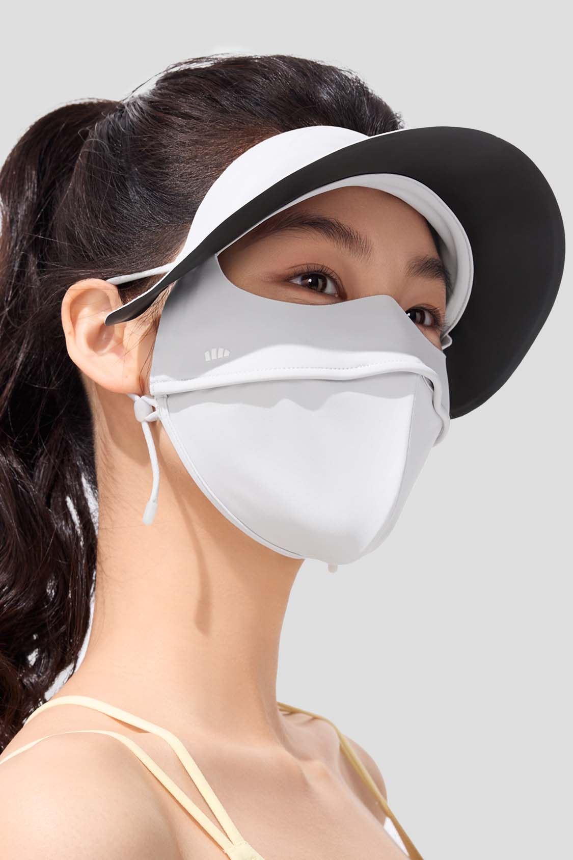 DermaCare UPF50+ Full Face Sun Protection Mask - Advanced UV Blocking for Outdoor Activities, Hiking, and Beach Trips