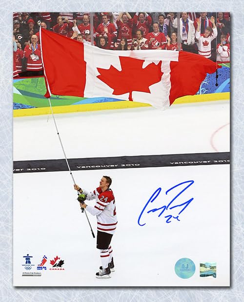 Corey Perry Autographed Team Canada 8x10 Hockey Photo - Signed Memorabilia for NHL Fans, Collectors & Sports Decor | Perfect for Man Cave, Sports Room & Gift for Hockey Lovers
