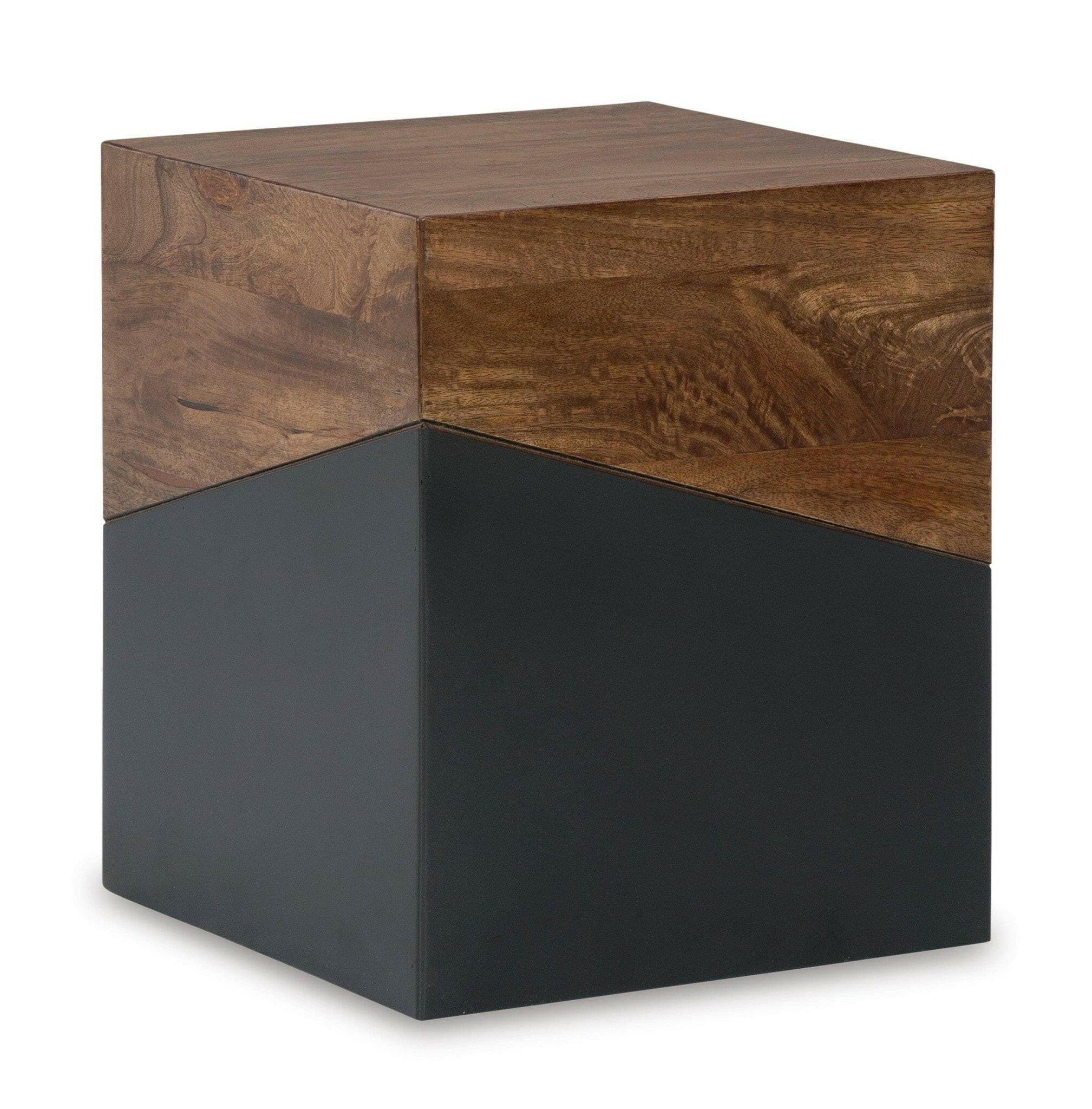 Trailbend End Table A4000311 - Modern Side Table for Living Room, Bedroom & Office - Compact Nightstand with Storage Shelf - Perfect for Small Spaces & Home Decor