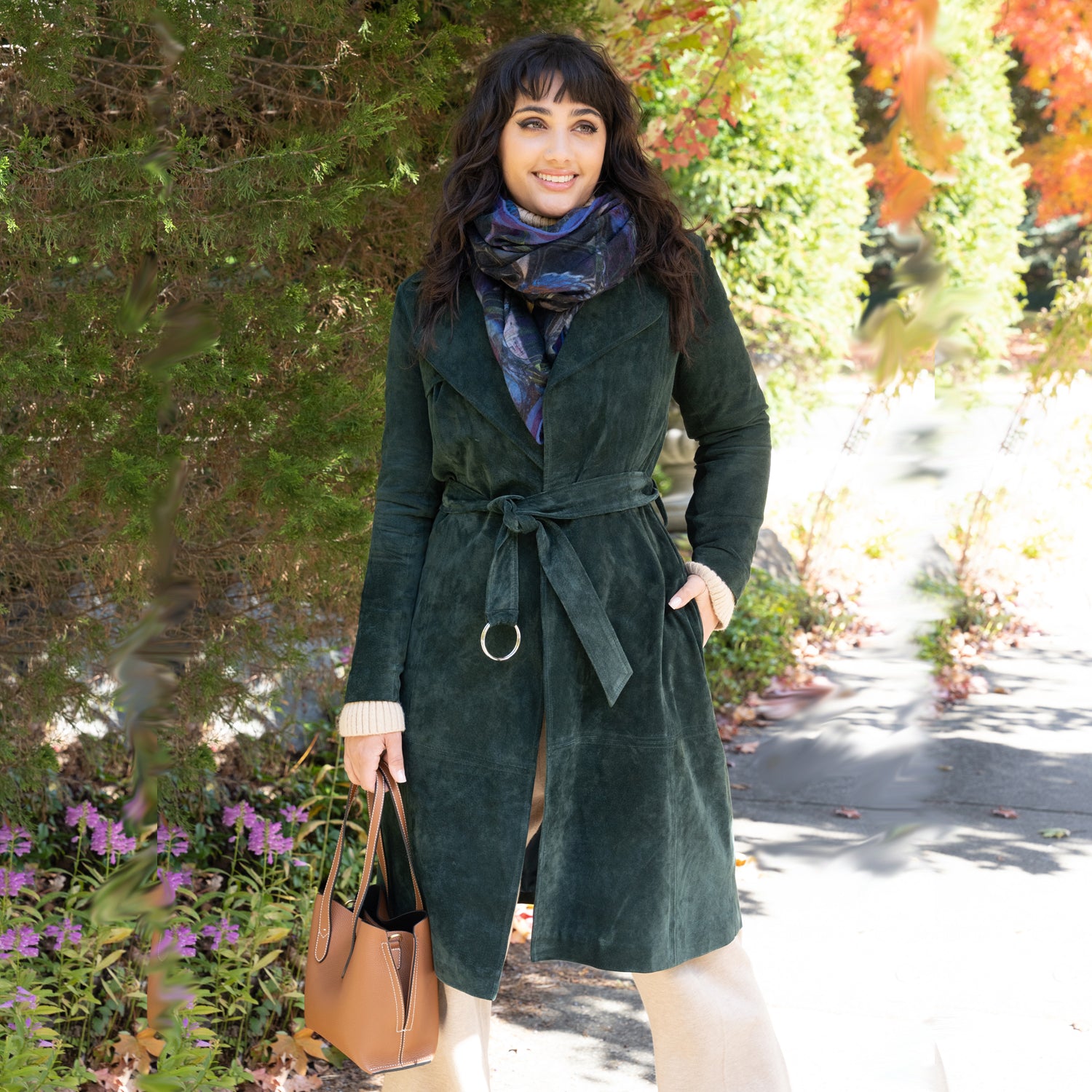 Elegant Jeweled Birds Print Long Cashmere Scarf - Soft Winter Wrap for Women - Perfect for Office, Travel & Special Occasions
