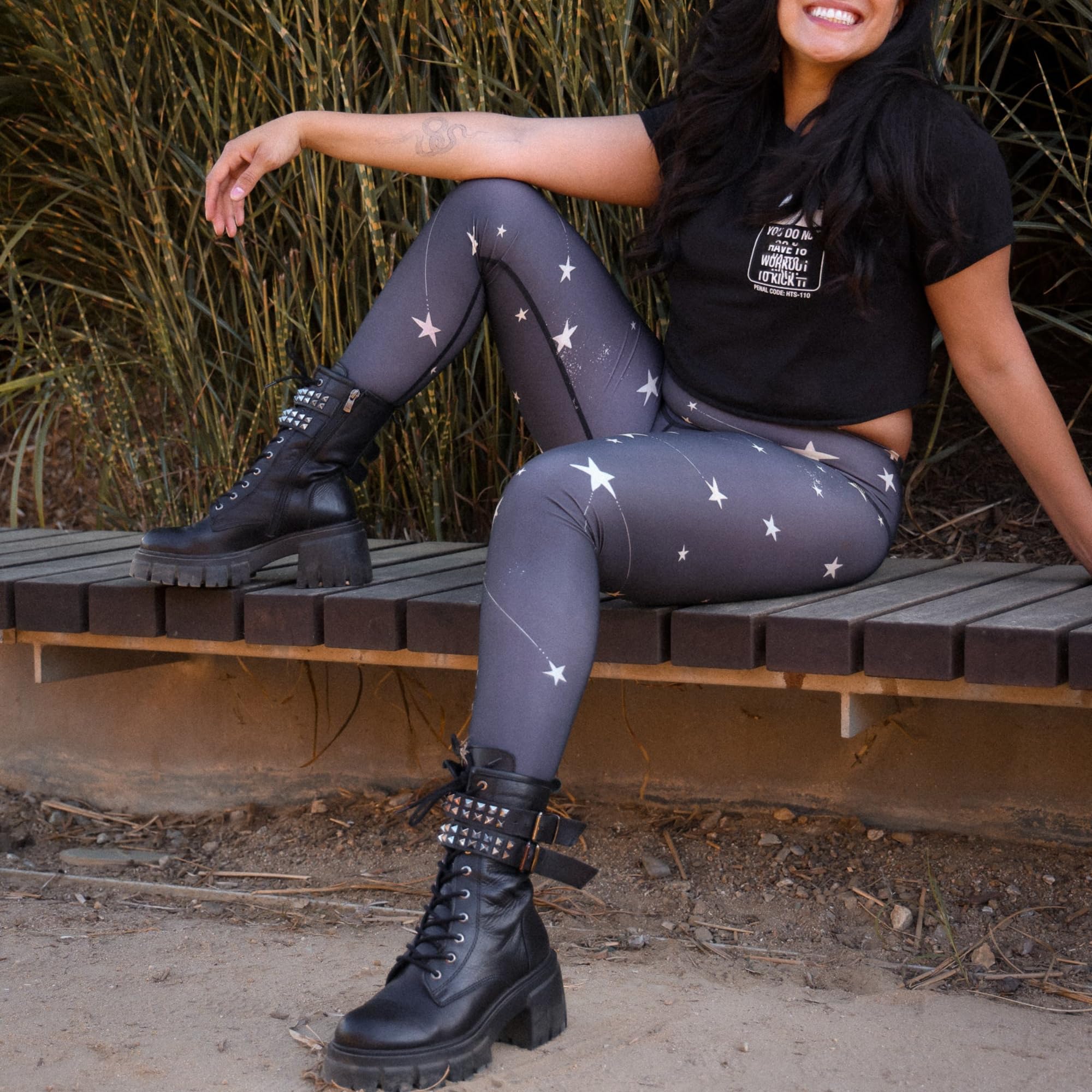 Teeki Women's Hot Pants Leggings - Sustainable Eco-Friendly Activewear | USA Made | Quick Dry & Breathable for Yoga, Running & Workouts