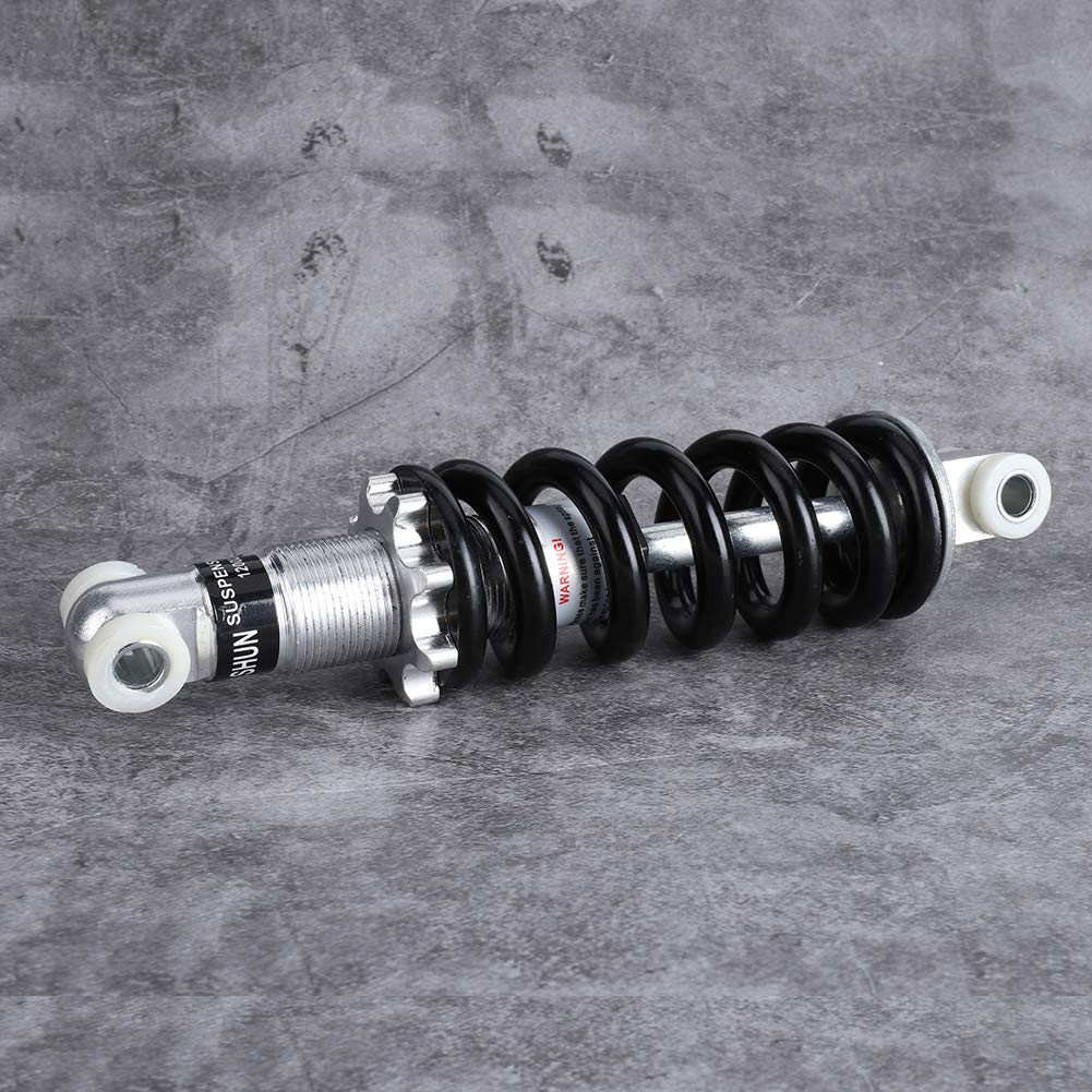 190mm Rear Air Suspension Shocks - 1200lbs Shock Damper Spring for 2 Stroke Dirt Bike, Pit Bike & Quad Bike - Heavy Duty Motorcycle Suspension Upgrade for Off-Road & Trail Riding