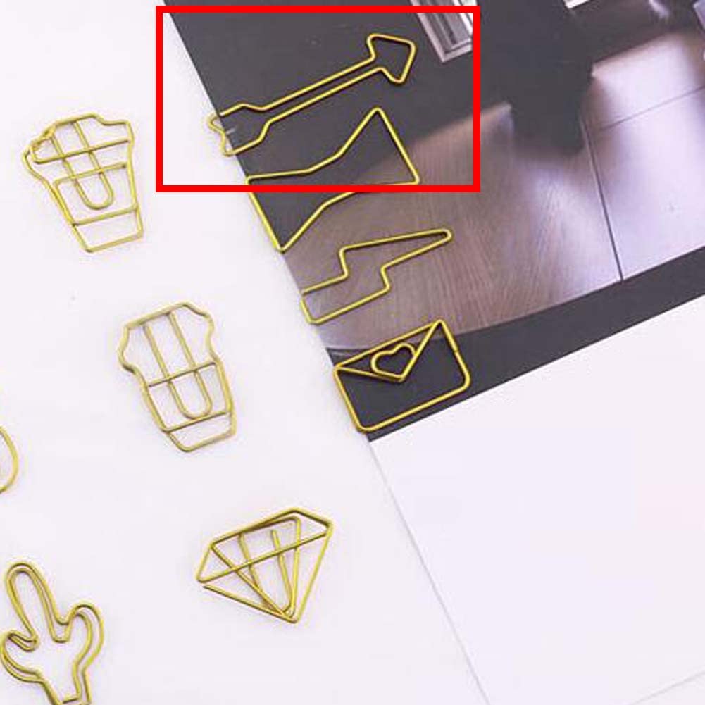 25 Pieces Arrow Binder Clips - Colorful Paper Clips for Office, School, Home & Craft Organization - Perfect for Documents, Notebooks, Files & DIY Projects
