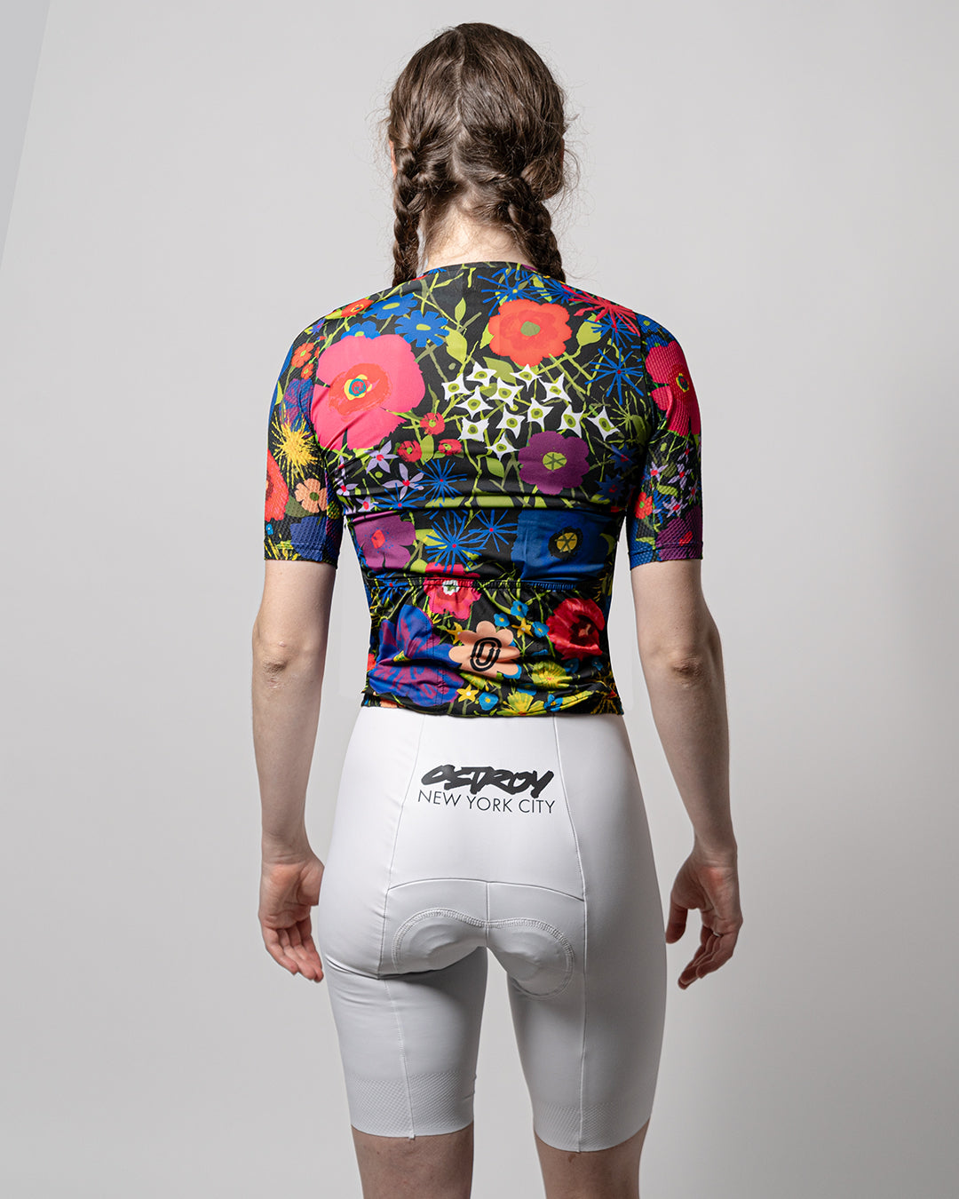 Fiori Notturni Mesh Women's Jersey - Comfortable Breathable Summer Tops for Casual Wear, Night Out & Beach Vacation