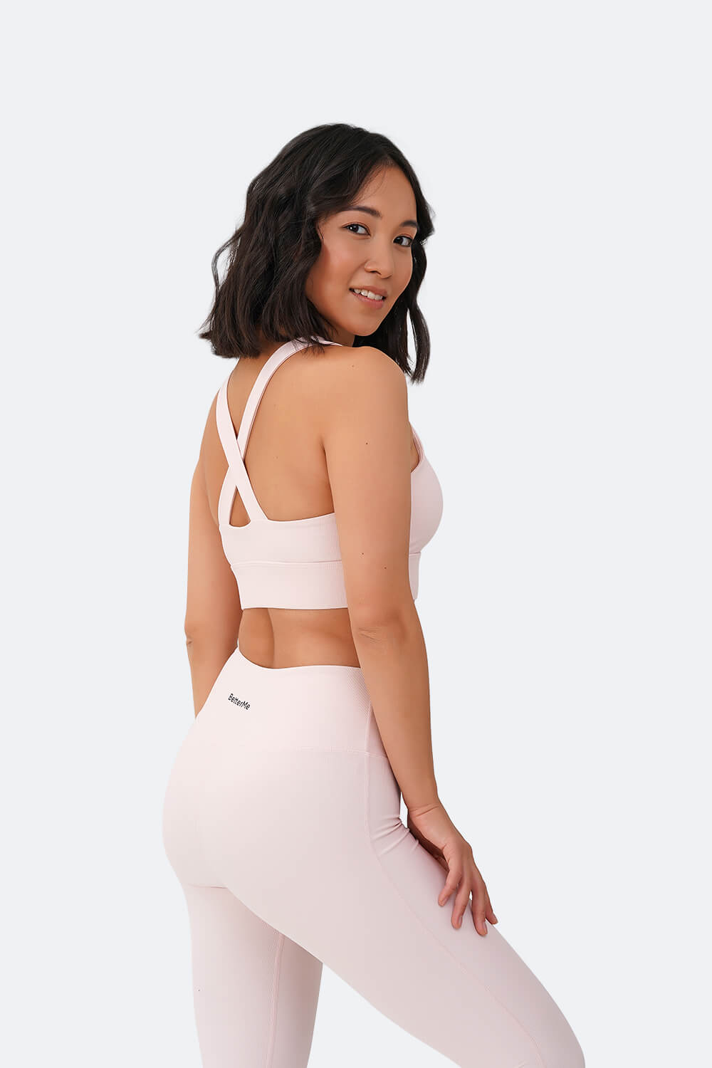 Pink Vanilla High Waisted Leggings for Women - Soft Comfortable Yoga Pants with Tummy Control - Perfect for Workouts, Running, Yoga & Casual Wear