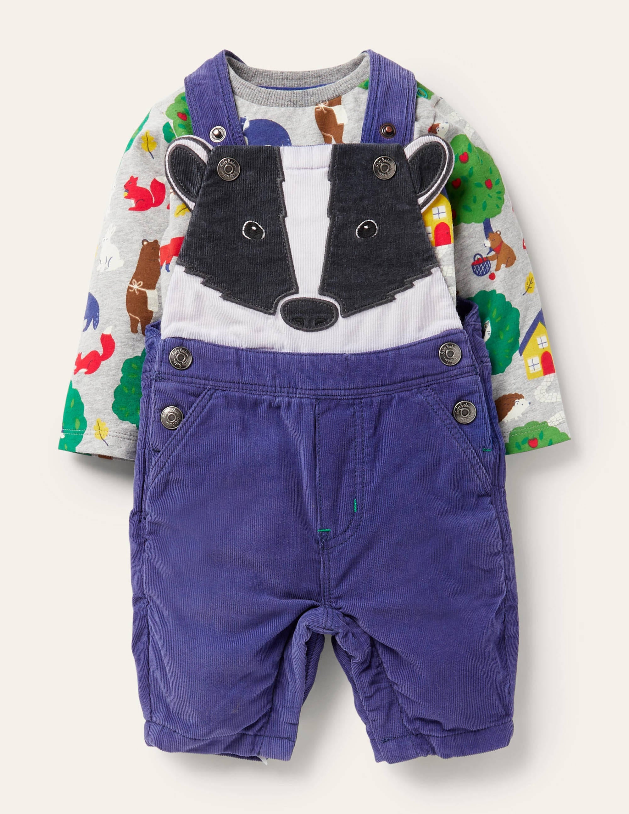 Badger Overalls Set - Starboard Blue Durable Workwear for Men & Women | Perfect for Farming, Construction & Outdoor Activities