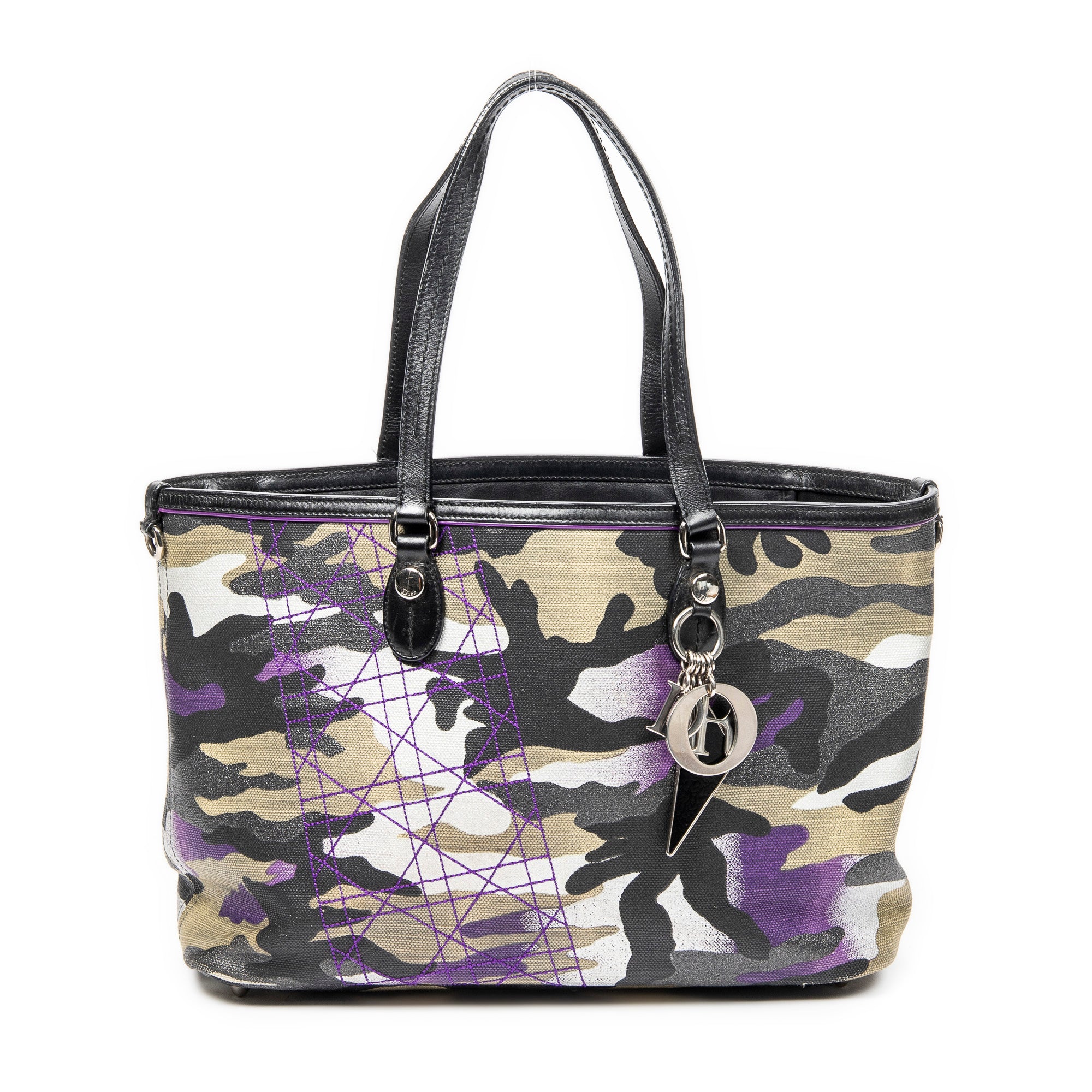 Anselm Reyle Camouflage Medium Tote Bag - Limited Edition Designer Handbag for Women, Fashionable & Durable - Perfect for Work, Travel, and Everyday Use