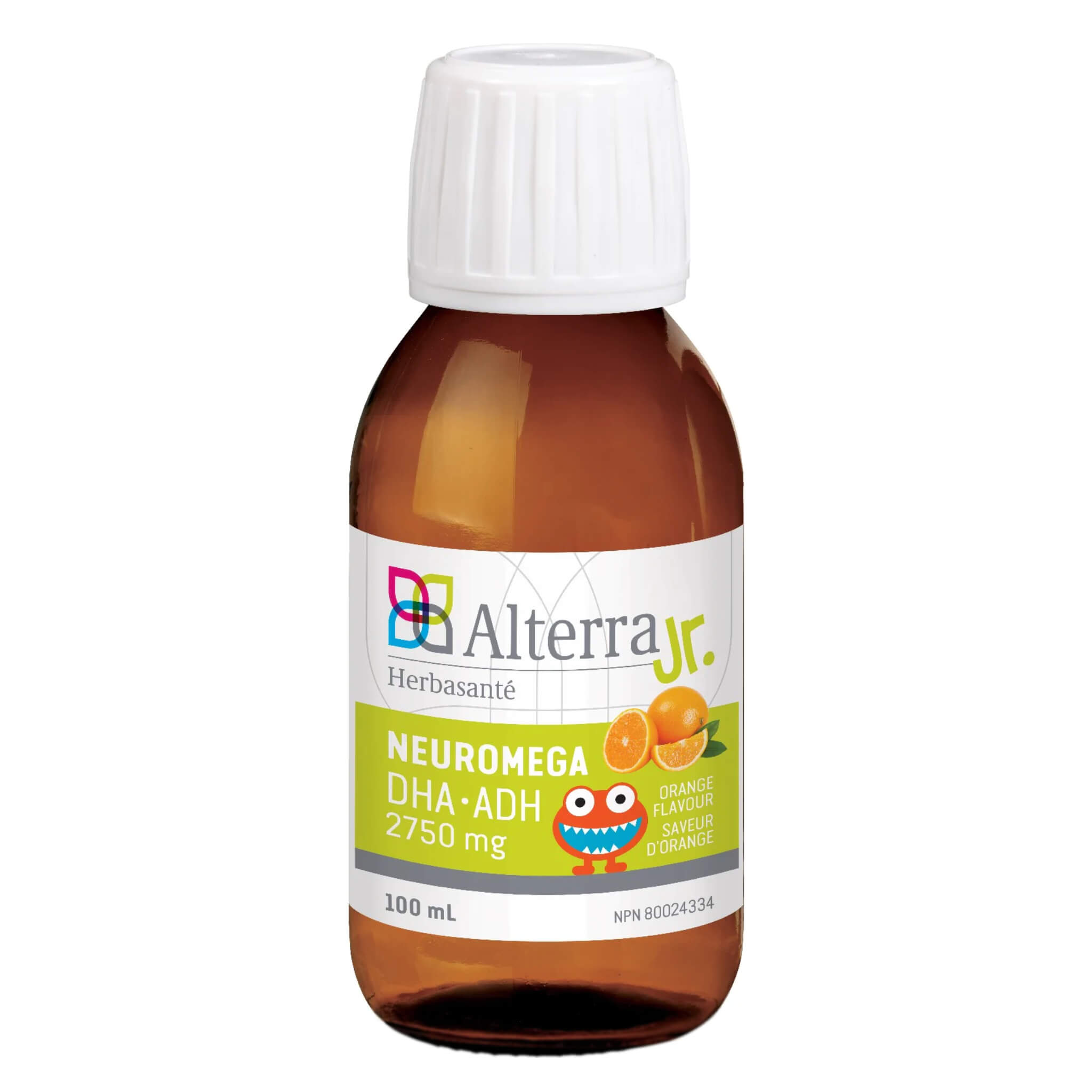Neuromega Kids Omega-3 Supplement - 100ml Bottle for Brain Development & Immune Support - Perfect for Children's Daily Nutrition & Learning Focus