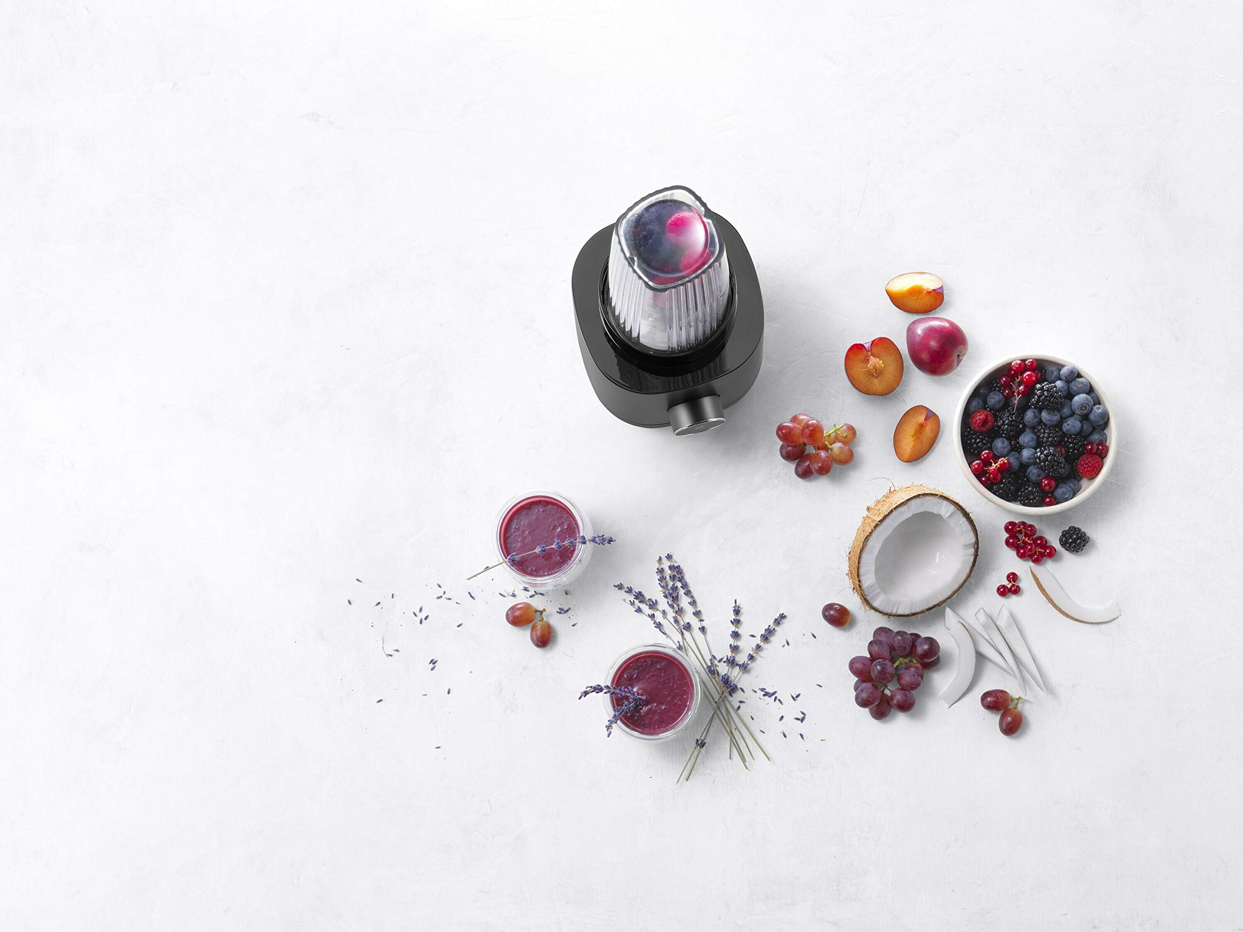 ZWILLING ENFINIGY Mini Blender for Smoothies - 600W High Performance Motor with Stainless Steel Cross Blade - Compact Personal Blender for Shakes, Baby Food & Meal Prep - Perfect for Home, Office & Travel