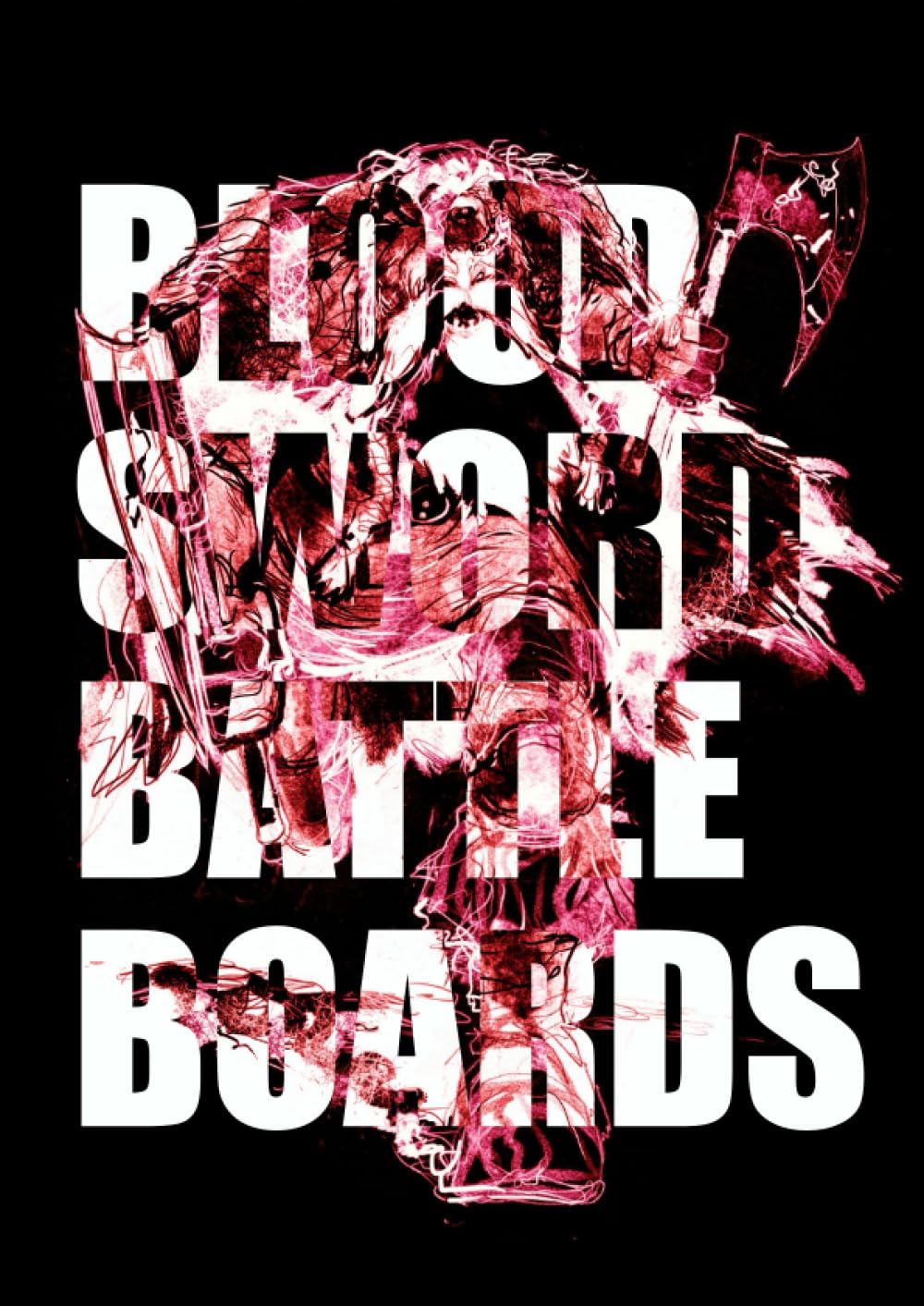 Blood Sword Battle Boards - Premium Wooden Game Boards for Strategy & Role-Playing Games | Perfect for Dungeons & Dragons, Warhammer & Tabletop RPGs