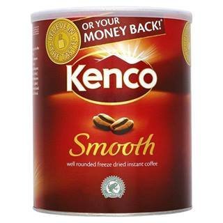 Kenco Smooth Freeze Dried Instant Coffee 750g (Case of 6) - Perfect for Office, Camping & Quick Brewing at Home