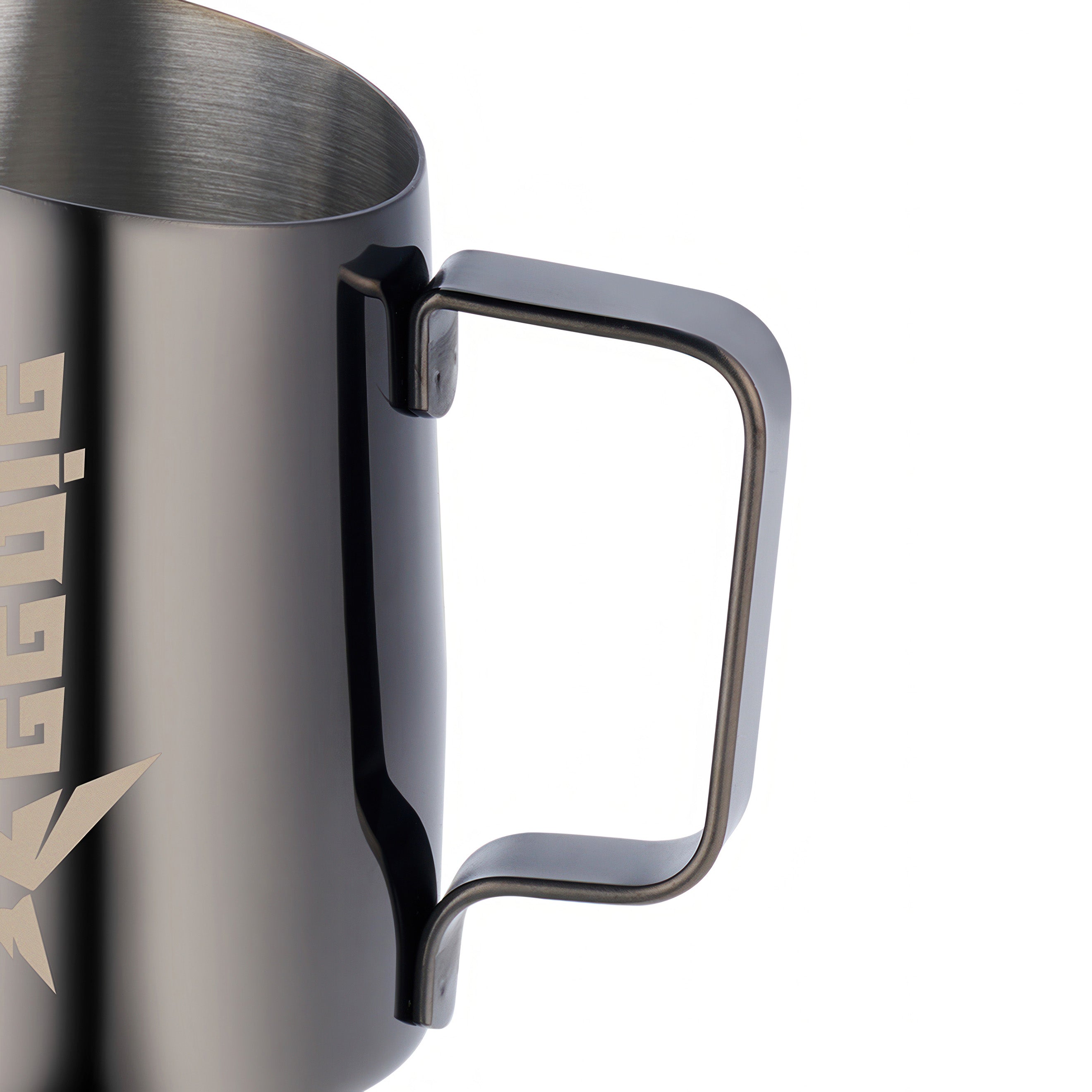 Premium Stainless Steel Beveled Spout Latte Art Milk Pitcher - Barista-Grade for Perfect Coffee Foam & Latte Designs - Ideal for Home & Professional Coffee Shops