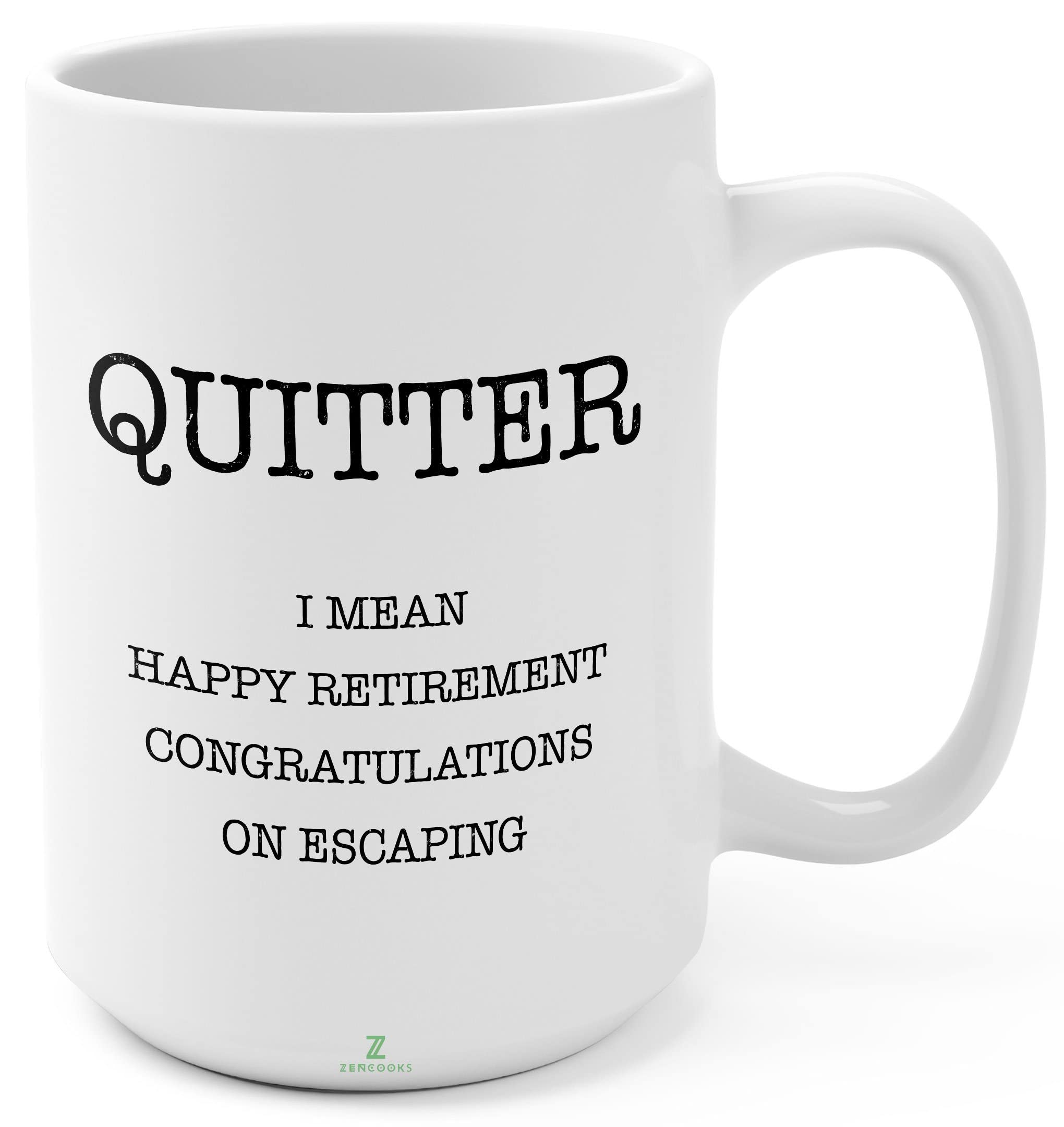 2024 Funny Retirement Coffee Mug 15oz - Best Gift for Retiring Men & Women, Coworkers, Seniors & Elderly - Perfect Office, Family & Retirement Party Gift - Ideal for Coffee, Tea & Daily Use