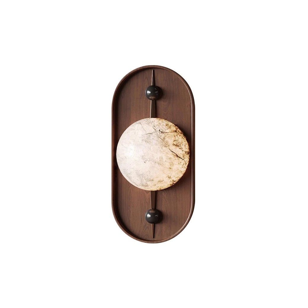 Modern Bezel Plug-in Wall Sconce Light Fixture - Adjustable Arm for Bedroom, Living Room, Hallway & Office Lighting