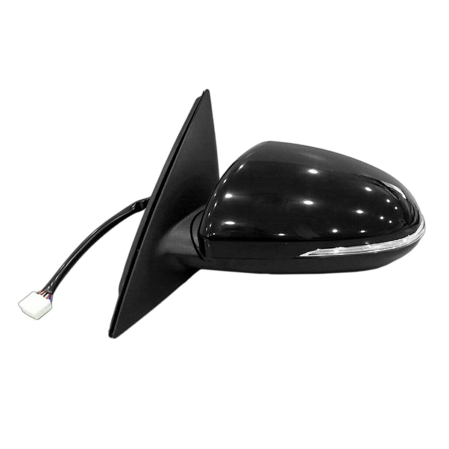 Sherman KIA OPTIMA Left Side Mirror Replacement - Compatible with Partslink #KI1320224 - Durable Exterior Rear View Mirror for Safe Driving & Parking