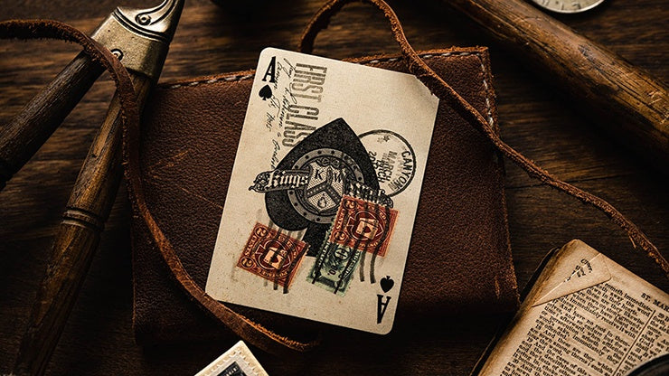 Kings Wild Postage Paid Playing Cards - Premium Collectible Deck for Card Games, Magic Tricks & Poker Night Entertainment