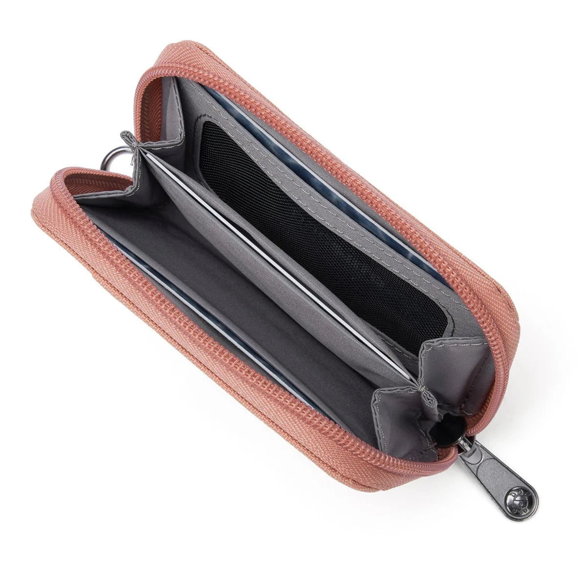 Pacsafe RFIDsafe™ RFID Blocking Card Wallet - Secure Credit Card Holder for Travel & Daily Use - Protect Against Digital Theft & Identity Fraud