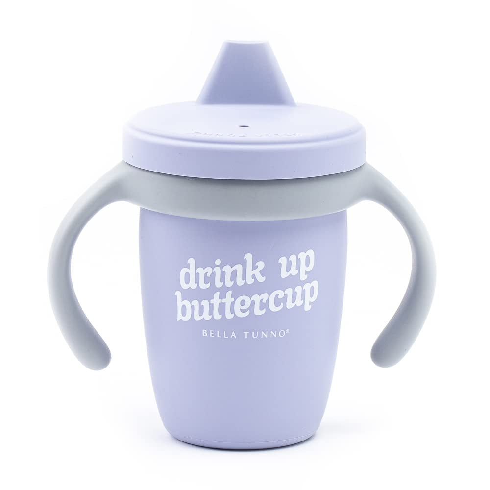 Bella Tunno Happy Baby Sippy Cup - Leak Proof, BPA Free, Easy Grip for Toddlers - Perfect for Travel, Daycare & Mealtime