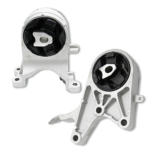 2PCS Transmission Mount Set Compatible with Chevrolet Malibu 2.4L 2008-2012 Models | Fits 6-Speed TRANS | Replaces A5504, A5503 - K1844 | Smooth Ride & Vibration Reduction for Daily Commuting & Highway Driving