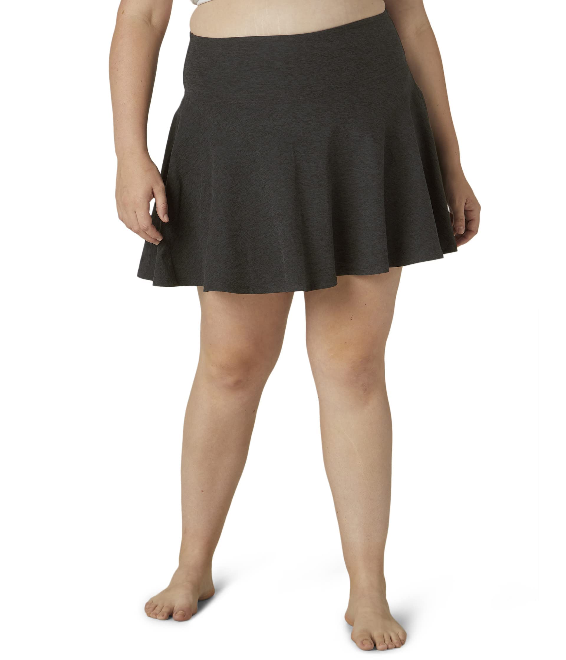 Beyond Yoga Plus Size Spacedye Hot Shot Circle Skirt - Flowy Workout & Lounge Skirt for Yoga, Running & Casual Wear