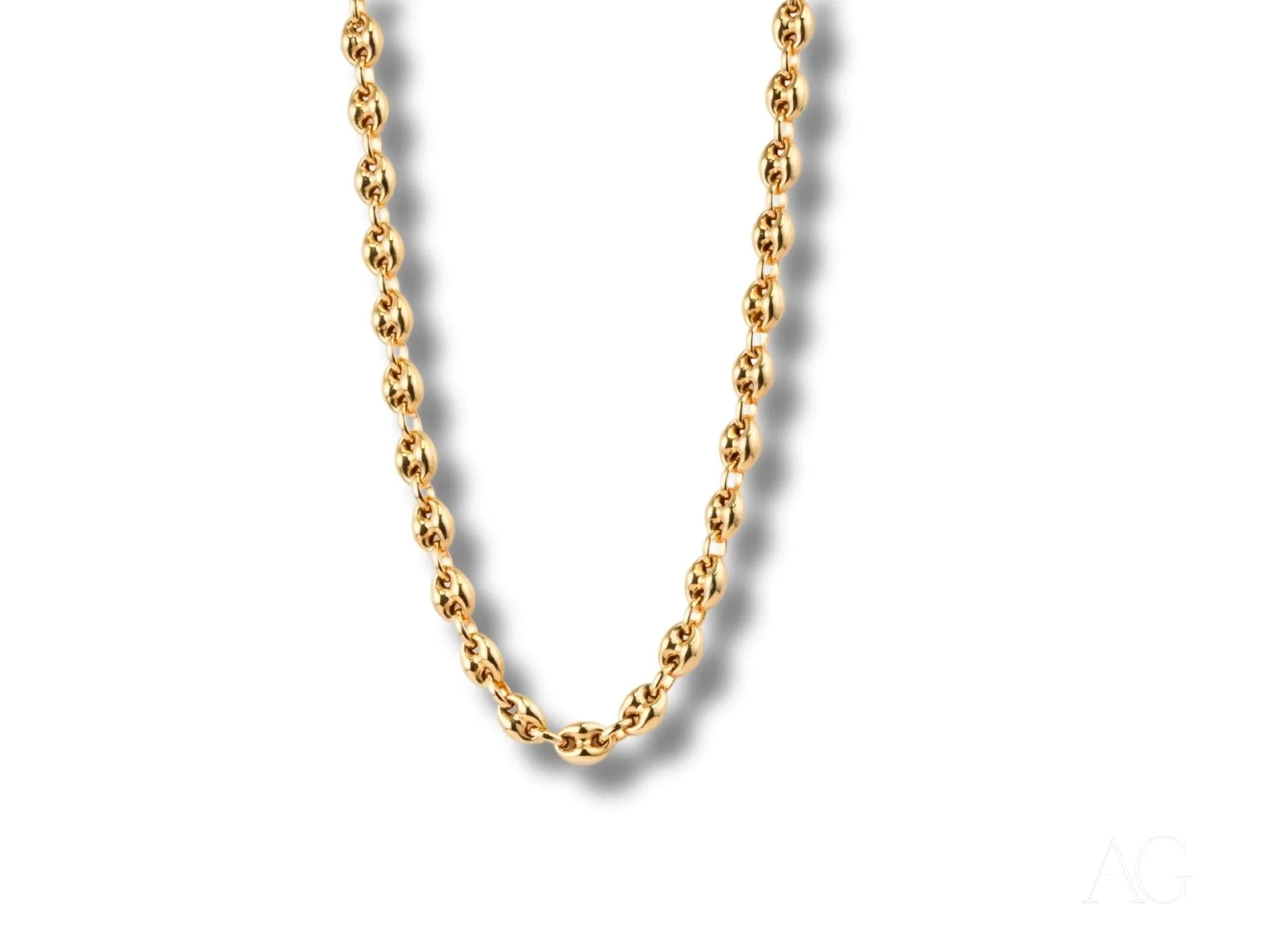 18K Gold Statement Necklace for Women - Elegant Layering Piece for Parties, Weddings & Special Occasions
