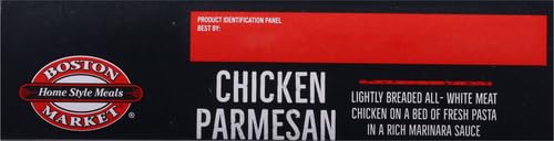 Boston Market Chicken Parmesan - 13.1 Oz Frozen Meal | Classic Italian-American Dinner for Family, Quick Lunch or Busy Weeknight Meal