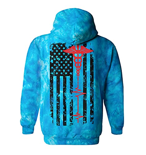 Tie Dye Aqua - Back Print