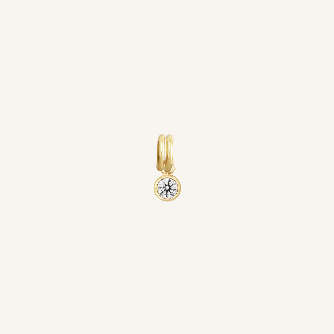 Aura Birthstone Charms - Genuine Gemstone Jewelry for Necklaces & Bracelets - Perfect Gift for Birthday, Anniversary & Special Occasions