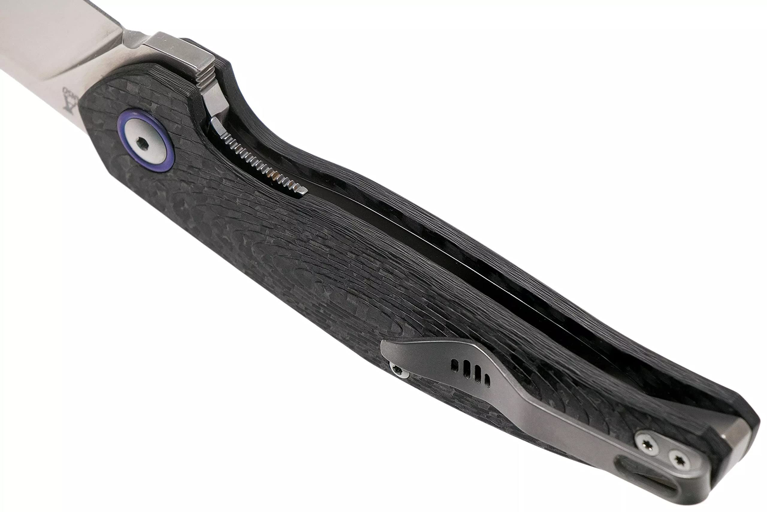 Goccia Flipper EDC Pocket Knife - Premium M390 Super Steel Drop Point Blade with G10, Micarta, Carbon Fiber & Titanium Handles | Jens Anso Designed Italian Knife for Everyday Carry, Outdoor Adventures & Survival Gear