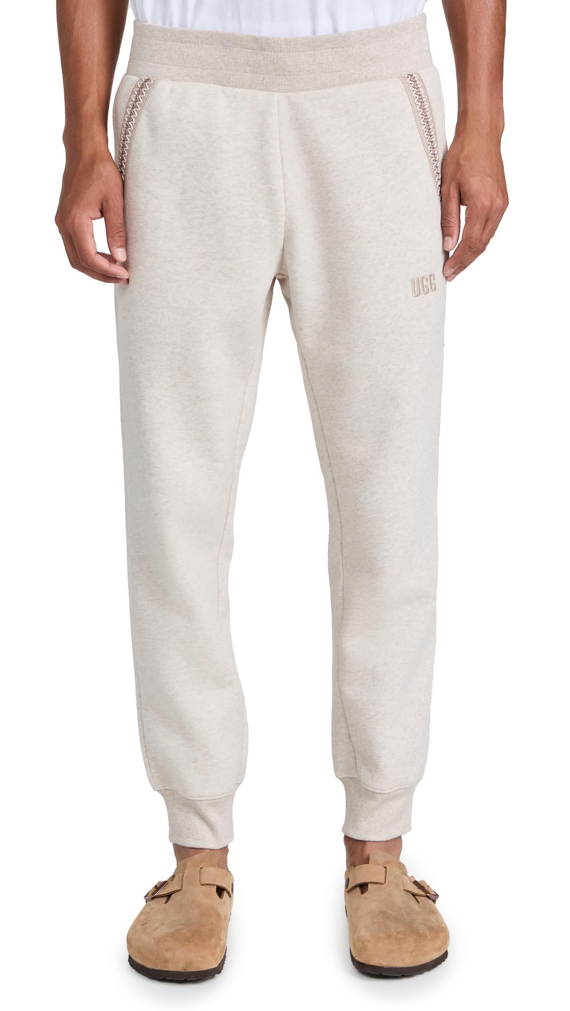 UGG Men's Tasman Jogger Pant - Comfortable Fleece-Lined Lounge Pants for Men | Cozy Winter Sleepwear & Casual Home Wear | Perfect for Lounging, Travel & Cold Weather