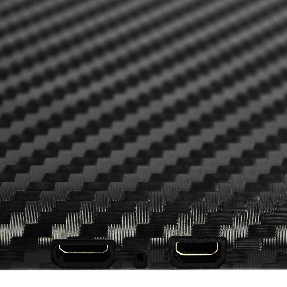 ArmorSuit MilitaryShield Black Carbon Fiber Skin Wrap & HD Clear Screen Protector for Kindle Fire 8.9