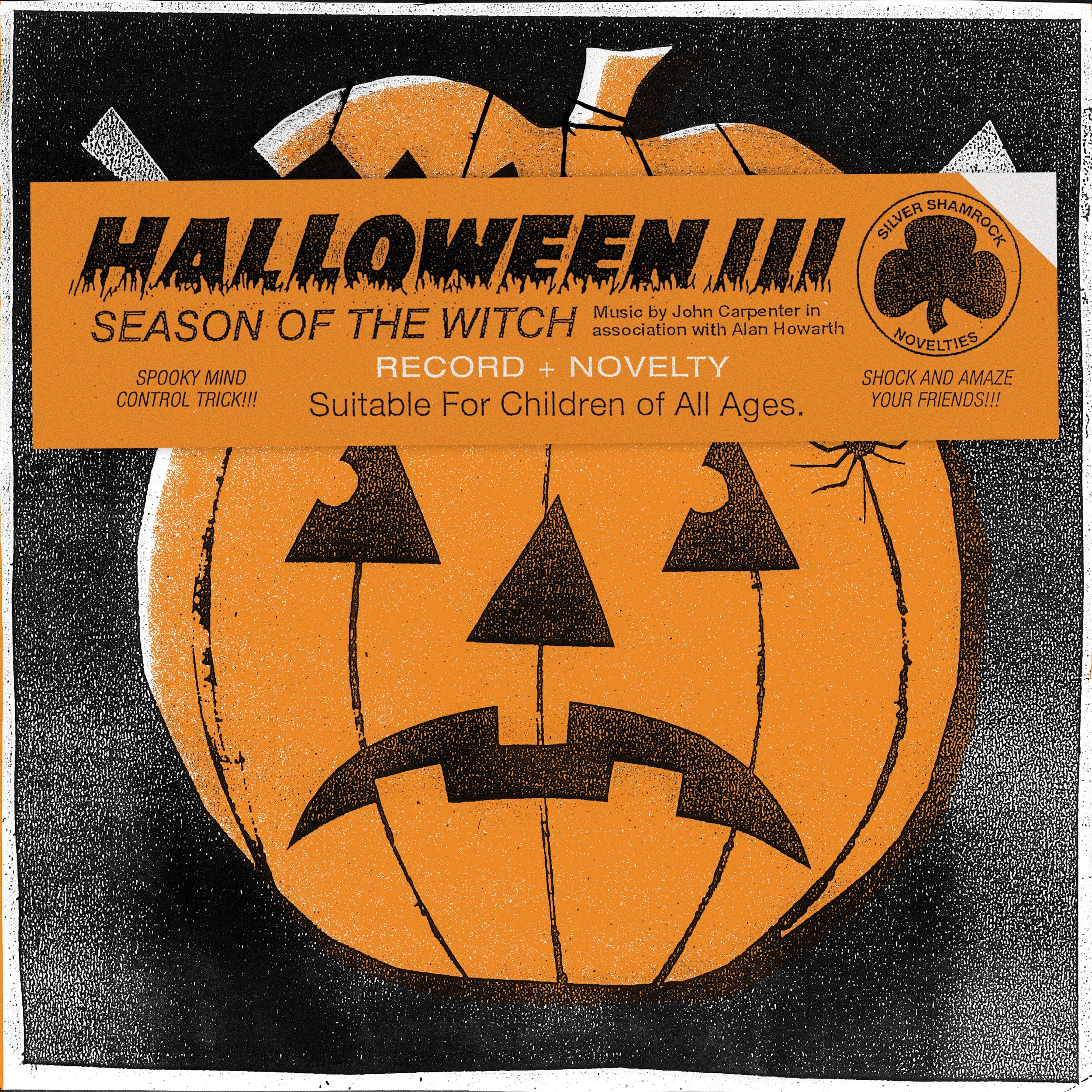 Halloween 3: Season of the Witch Original Motion Picture Soundtrack LP Vinyl Record - Perfect for Horror Movie Nights & 80s Soundtrack Collectors