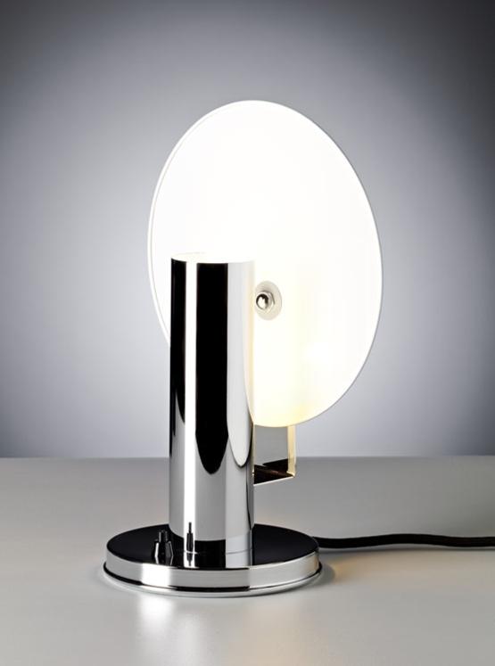 TECNOLUMEN De Stijl DS 36 Modern Bedside Table Lamp - Minimalist Nightstand Lighting for Bedroom, Living Room & Office Decor