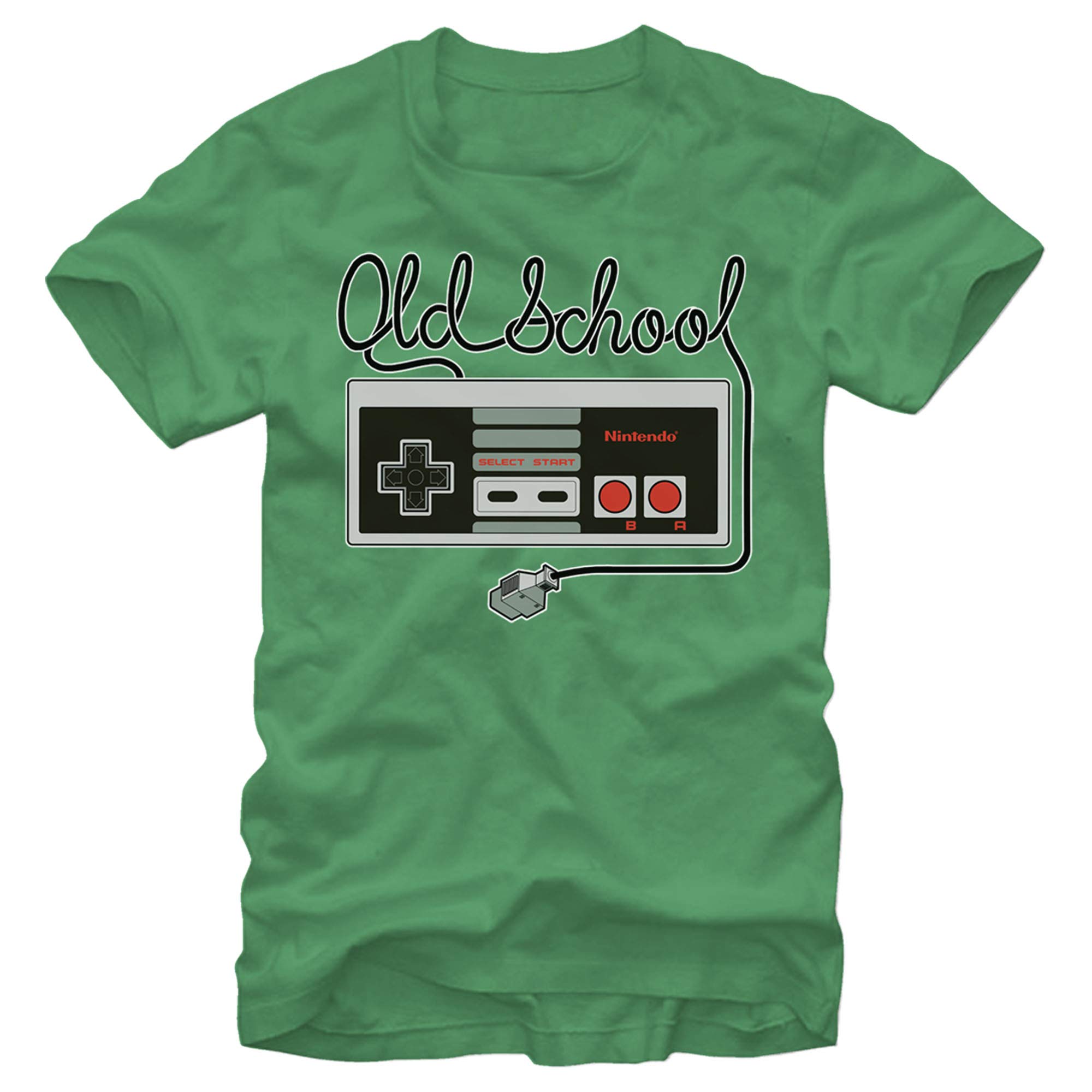 Vintage Nintendo NES Controller Graphic T-Shirt for Men - Retro Gaming Tee for Casual Wear & Gamer Enthusiasts