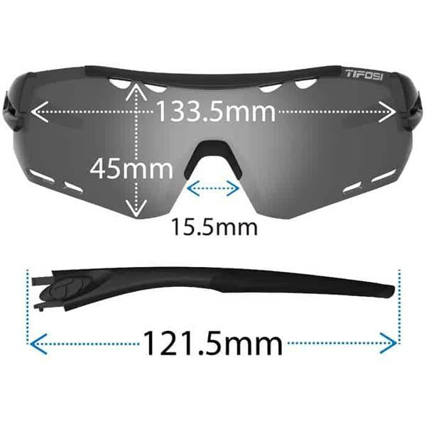 Alliant Black / Red Smoke / AC / Clear Lens - Premium Replacement Lenses for Sunglasses & Goggles - Ideal for Outdoor Sports, Cycling, and Driving