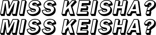 Miss Keisha? | Funny Vine Sticker Decal - Waterproof Vinyl for Cars, Trucks, Laptops, Phones & Walls - Perfect for Car Enthusiasts, Office Decor & Personalizing Devices