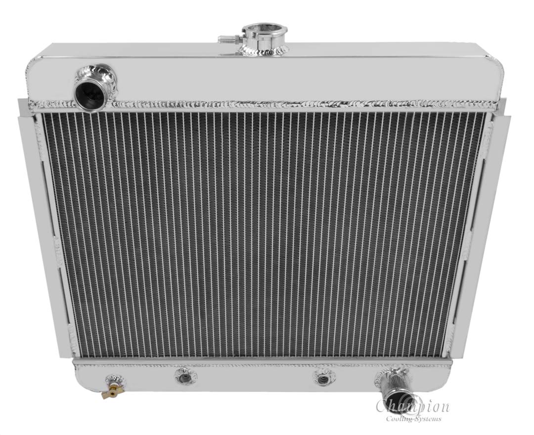 Dodge & Chevy 3-Row All Aluminum Radiator CC6267 - High-Performance Cooling for Vans & SUVs - Perfect for Off-Roading & Towing