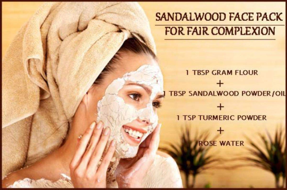 Organic Multani Mitti Sandalwood Neem Chandan Powder with Rose Water & Orange Peel Powder - 520g Face Pack Combo for Glowing Skin | Natural Skincare, Facial Treatment, DIY Beauty Routine