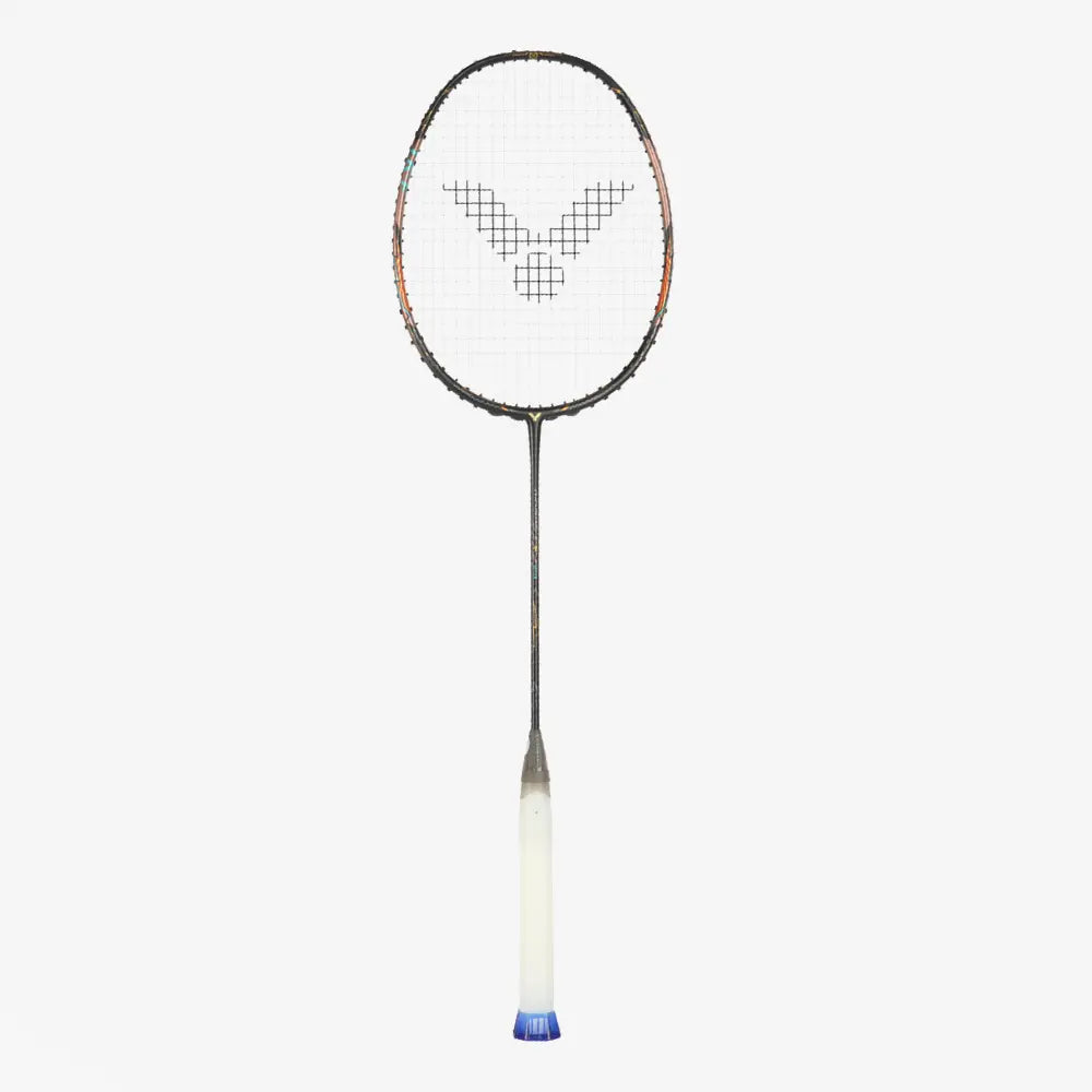 Victor Thruster F Ultra (Moonless Night) 2024 Badminton Racket - Professional Carbon Fiber Badminton Racquet for Advanced Players - Perfect for Tournaments & Training Sessions
