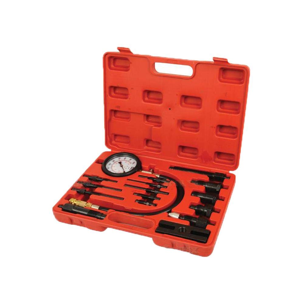 RAParts S.26265 Diesel Engine Compression Tester Kit - Professional Cylinder Pressure Gauge for Automotive, Truck & Heavy Equipment Diagnostics | Perfect for Mechanics, DIY Enthusiasts & Fleet Maintenance