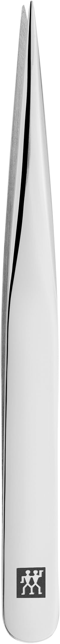 ZWILLING Sharp Tweezers for Splinters & Ingrown Hairs - 90mm Silver (Ideal for Grooming & First Aid)