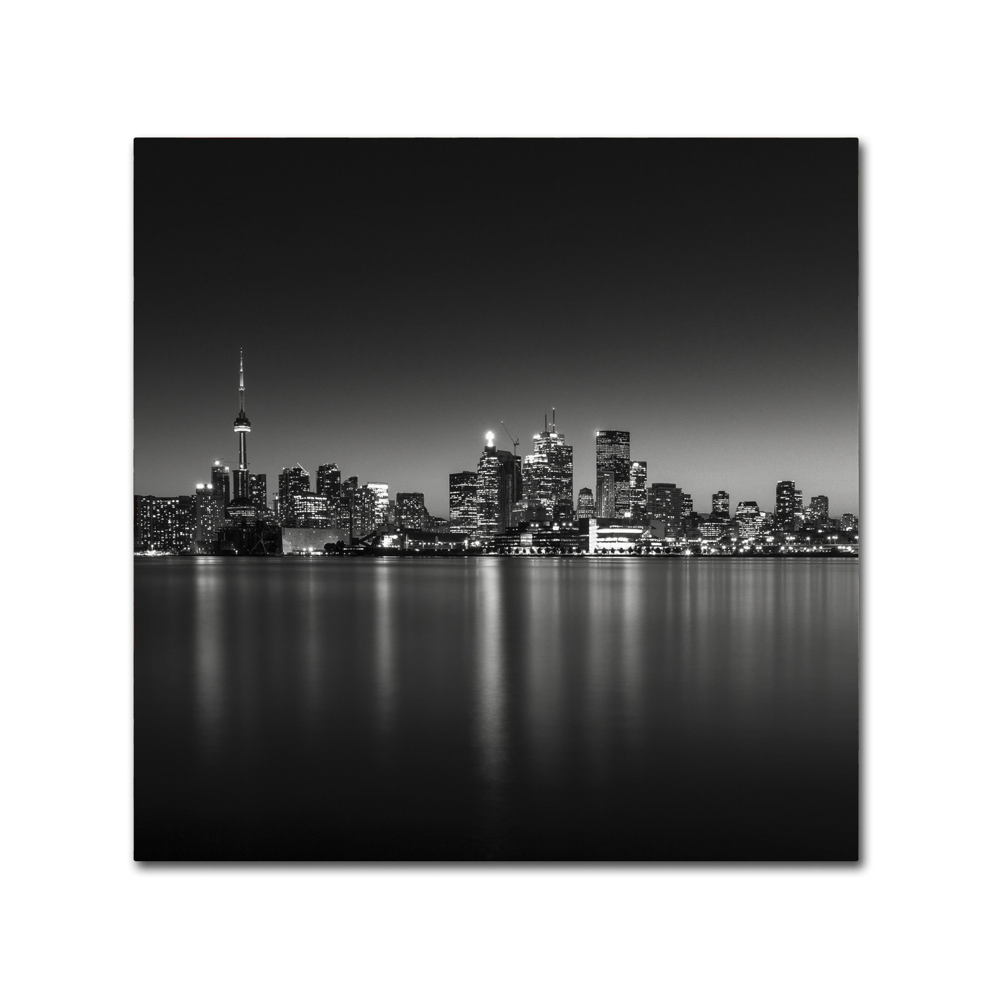 Dave MacVicar 35x35 Inch Canvas Wall Art - Modern Light Painting Home Decor for Living Room, Bedroom & Office