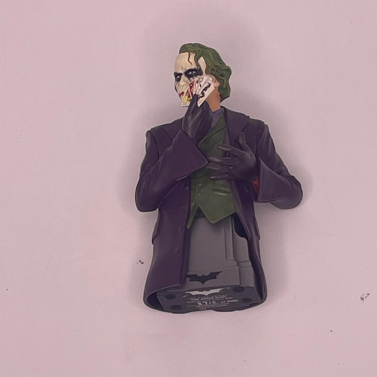 DC Direct 3710 Kolby Jukes Batman The Dark Knight The Joker Bust Figure - Collectible Statue for DC Comics Fans, Perfect for Display in Home Office or Gaming Room