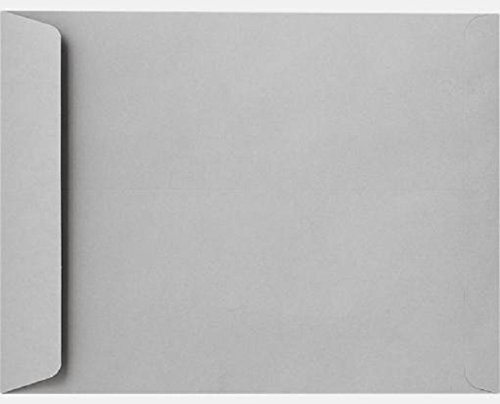 Jumbo 18x23 UN-GUMMED FLAP Envelopes - 250 Pack Gray Kraft Paper Mailing Envelopes for Shipping, Documents & Business Correspondence