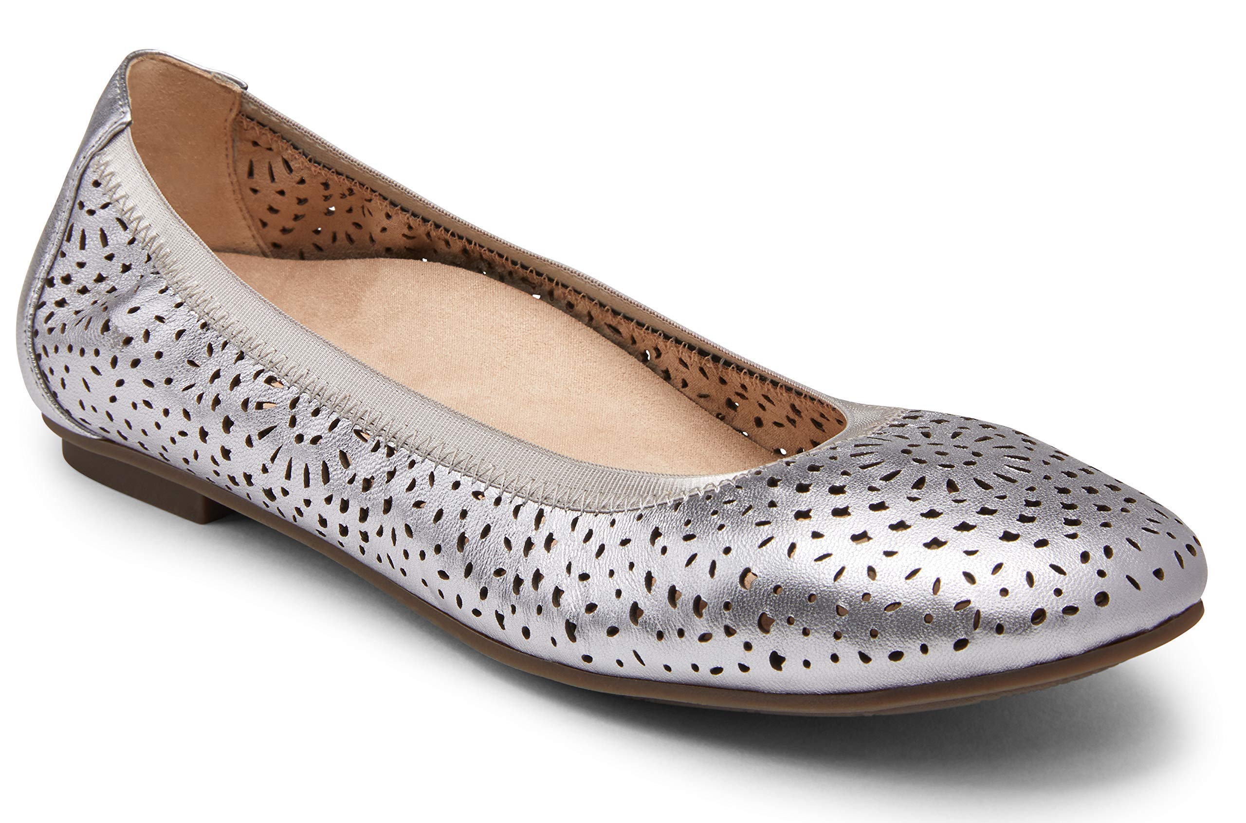 Vionic Women's Robyn Slip-On Comfort Shoes - Orthotic Arch Support for Plantar Fasciitis & Heel Pain Relief - Perfect for Work, Travel & Everyday Wear