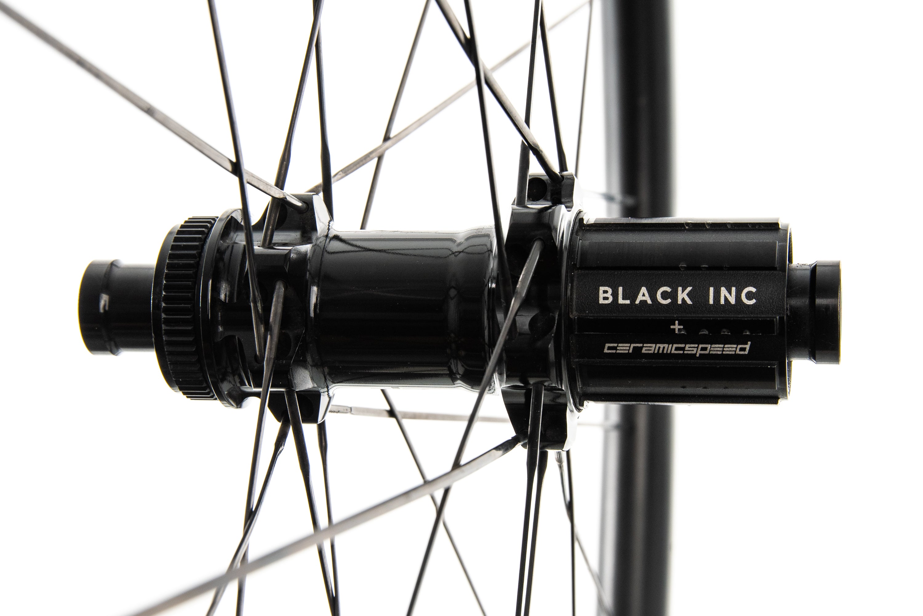 Black Inc Thirty Disc Carbon Clincher 700c Wheelset - Lightweight Aero Road Bike Wheels for Racing & Performance Cycling | Perfect for Road Racers & Triathletes